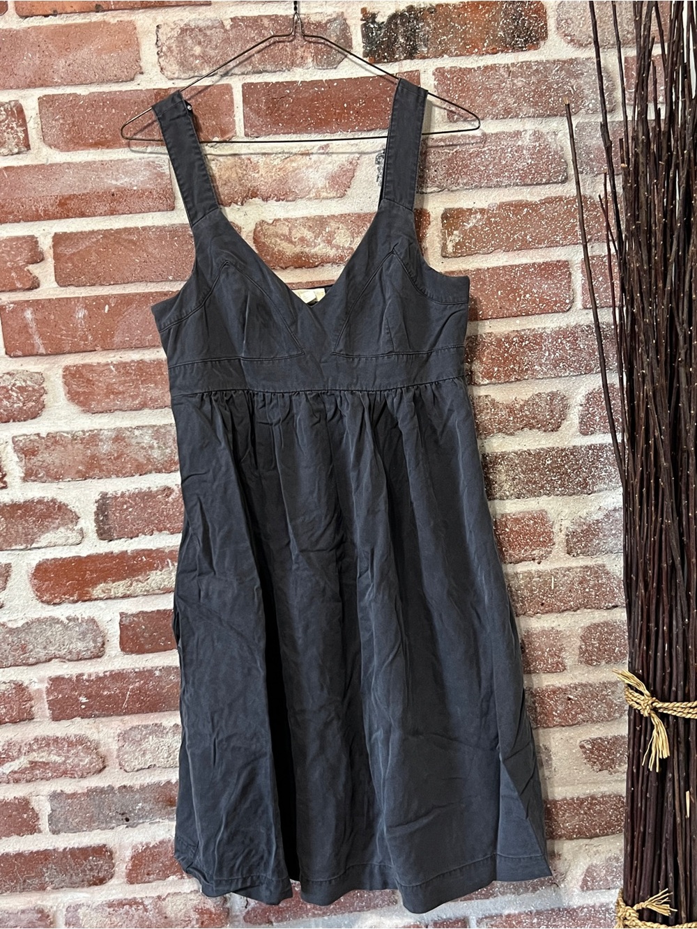 Lands’ End 1969 V-Neck Canvas Dress